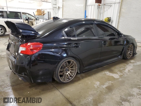 2015 Subaru WRX Premium with VIN JF1VA1D63F9816993, listed as a Copart auction lot 57144565 with 107,860 mi miles and Salvage title. Bid and sale history available at DreamBid. Image 3.