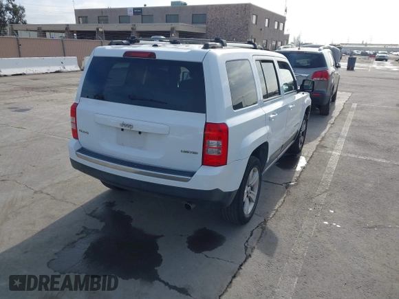 2015 Jeep Patriot Limited with VIN 1C4NJRCB0FD188394, listed as a IAAI auction lot 41562962 with 173,261 mi miles and . Bid and sale history available at DreamBid. Image 4.