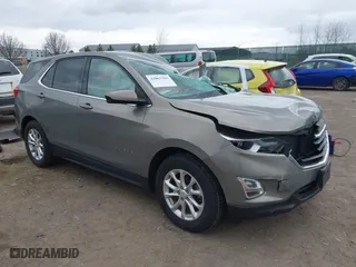 2018 Chevrolet Equinox LT with VIN 3GNAXJEV0JS646411, listed as a IAAI auction lot 41867395 with 119,704 mi miles. Bid and sale history available at carsss.com. Image 1.