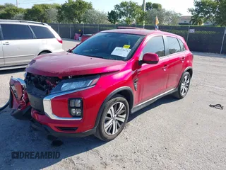 2022 Mitsubishi Outlander Sport ES with VIN JA4APUAU5NU020294, listed as a IAAI auction lot 41737973 with 17,644 mi miles. Bid and sale history available at carsss.com. Image 2.