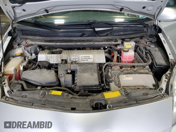 2010 Toyota Prius II with VIN JTDKN3DU6A0158501, listed as a Copart auction lot 55160735 with 136,027 mi miles and Salvage Title. Bid and sale history available at carsss.com. Image 11.
