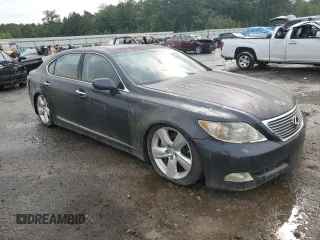 2007 Lexus LS 460 L with VIN JTHGL46F975015133, listed as a Copart auction lot 54196385 with 157,349 mi miles and Clean Title. Bid and sale history available at DreamBid. Image 4.