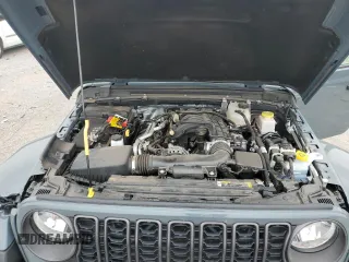 2024 Jeep Gladiator Sport S with VIN 1C6HJTAG2RL125730, listed as a Copart auction lot 60064095 with 10,173 mi miles and Salvage title. Bid and sale history available at DreamBid. Image 11.