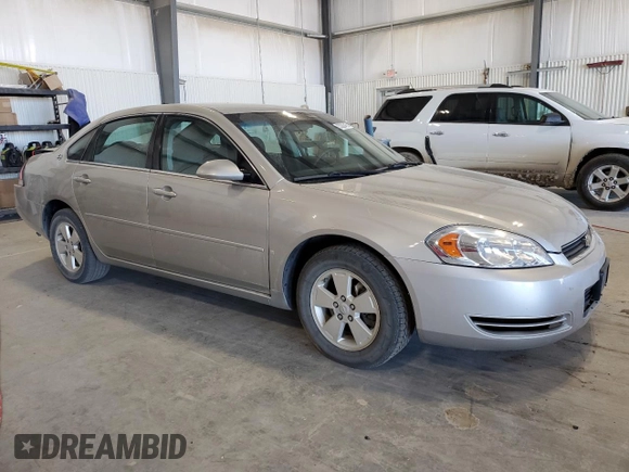 2007 Chevrolet Impala LT with VIN 2G1WT58K979297217, listed as a Copart auction lot 53323415 with 175,362 mi miles and Salvage Title. Bid and sale history available at DreamBid. Image 4.