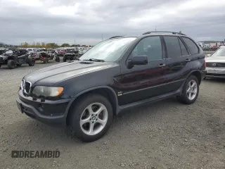 2002 BMW X5 3.0i with VIN 5UXFA53582LP34851, listed as a Copart auction lot 75721014 with 0 mi miles and Clean Title. Bid and sale history available at carsss.com. Image 1.