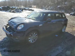 2017 MINI Clubman Cooper S with VIN WMWLN9C56H2B32240, listed as a Copart auction lot 46135195 with 58,273 mi miles and Salvage Title. Bid and sale history available at carsss.com. Image 1.