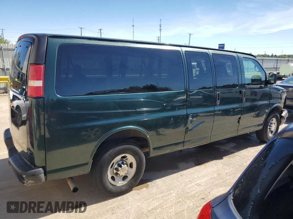 2011 Chevrolet Express Passenger LS с VIN 1GAZGZFG3B1168202, выставлен на аукционе Copart как лот 73243294 с пробегом 262 437 миль миль и Списание • Salvage title. История ставок и продаж доступна на DreamBid. Изображение 3.