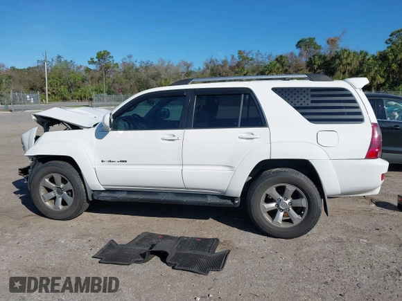 2004 Toyota 4Runner SR5 with VIN JTEBU14R840046611, listed as a IAAI auction lot 41630252 with 262,946 mi miles and . Bid and sale history available at DreamBid. Image 15.