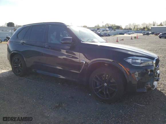 2015 BMW X5 M with VIN 5YMKT6C55F0C88871, listed as a Copart auction lot 48172504 with 89,398 mi miles. Bid and sale history available at carsss.com. Image 4.