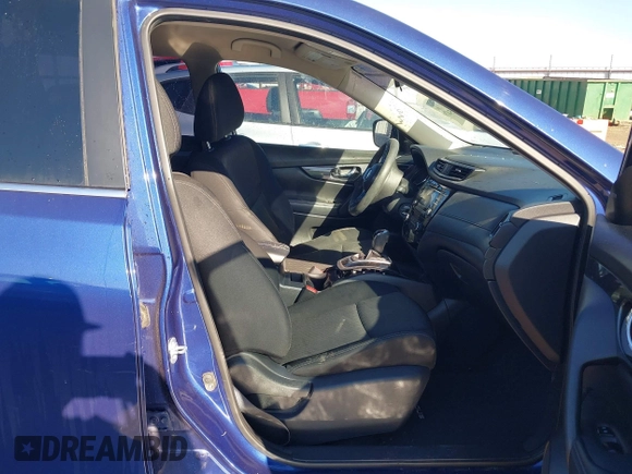 2017 Nissan Rogue S with VIN KNMAT2MV8HP586379, listed as a IAAI auction lot 41625476 with 60,762 mi miles. Bid and sale history available at carsss.com. Image 5.