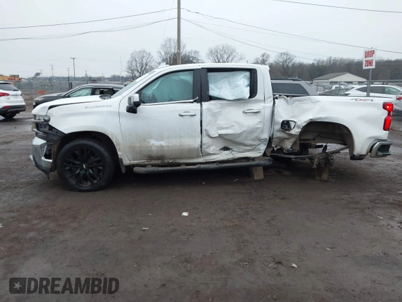 2020 Chevrolet Silverado 1500 LTZ with VIN 1GCUYGED1LZ314741, listed as a IAAI auction lot 41191154 with 80,380 mi miles and . Bid and sale history available at DreamBid. Image 14.
