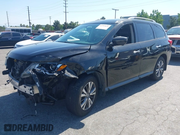 2017 Nissan Pathfinder SL with VIN 5N1DR2MN9HC912818, listed as a IAAI auction lot 42393651 with 59,113 mi miles and . Bid and sale history available at DreamBid. Image 18.
