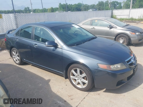 2004 Acura TSX with VIN JH4CL96834C037505, listed as a IAAI auction lot 42580470 with 207,472 mi miles and . Bid and sale history available at DreamBid. Image 1.