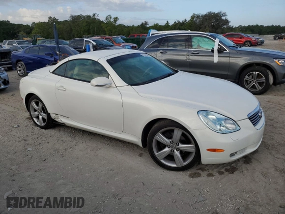 2005 Lexus SC with VIN JTHFN48Y150062459, listed as a Copart auction lot 51846065 with 131,904 mi miles and Salvage Title. Bid and sale history available at carsss.com. Image 4.