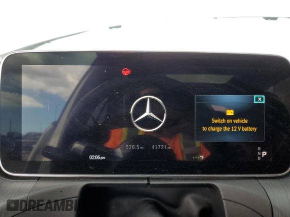 2022 Mercedes-Benz C 300 with VIN W1KAF4GB9NR043911, listed as a Copart auction lot 47158615 with 41,721 mi miles and Salvage Title. Bid and sale history available at DreamBid. Image 9.