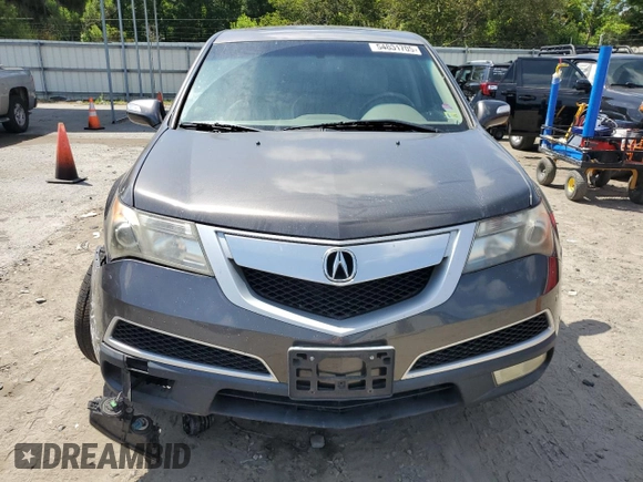2010 Acura MDX z VIN 2HNYD2H25AH526205, wystawiony jako Copart lot #54831705 z przebiegiem 146 964 mil mil oraz Szkoda całkowita • Salvage title. Historia ofert i sprzedaży dostępna na DreamBid. Obrazek 5.