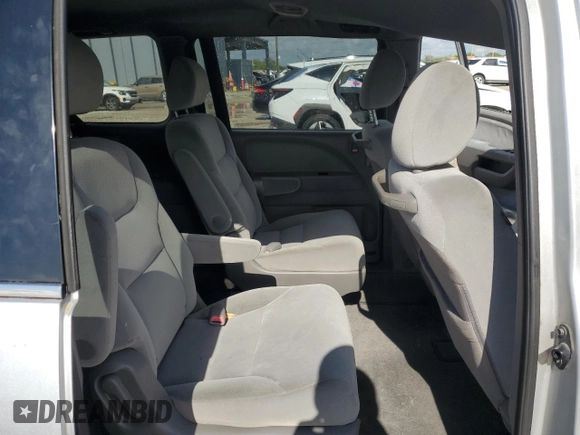 2010 Honda Odyssey LX with VIN 5FNRL3H28AB083511, listed as a Copart auction lot 55704745 with 81,218 mi miles and Salvage title. Bid and sale history available at DreamBid. Image 11.