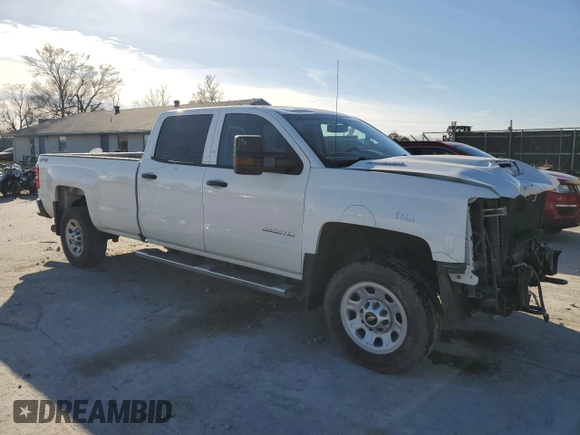 2019 Chevrolet Silverado 3500HD Work Truck with VIN 1GC4KVCYXKF171543, listed as a Copart auction lot 84349874 with 104,180 mi miles and Salvage Title. Bid and sale history available at carsss.com. Image 4.