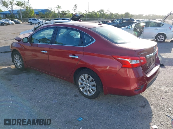 2016 Nissan Sentra SV with VIN 3N1AB7AP5GY227044, listed as a IAAI auction lot 41946765 with 46,333 mi miles and . Bid and sale history available at DreamBid. Image 3.