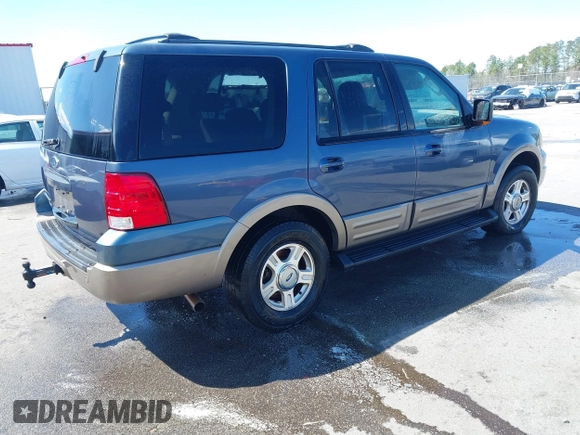2003 Ford Expedition Eddie Bauer with VIN 1FMFU17L83LB41353, listed as a IAAI auction lot 41799881 with 252,964 mi miles. Bid and sale history available at carsss.com. Image 4.
