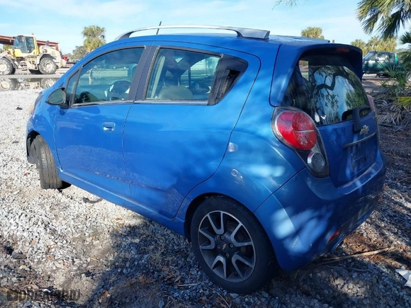 2013 Chevrolet Spark LT with VIN KL8CF6S92DC600283, listed as a IAAI auction lot 41437438 with 147,277 mi miles. Bid and sale history available at carsss.com. Image 3.