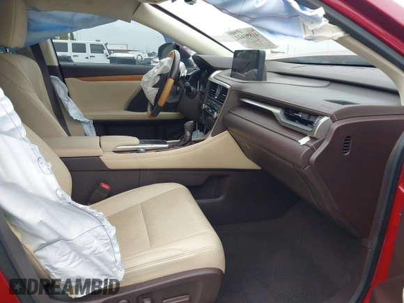 2020 Lexus RX with VIN 2T2HZMAA4LC151937, listed as a IAAI auction lot 41891611 with 39,401 mi miles. Bid and sale history available at carsss.com. Image 5.