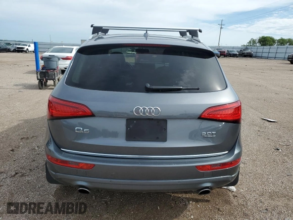 2016 Audi Q5 Premium Plus with VIN WA1L2AFP4GA136390, listed as a Copart auction lot 61127185 with 112,021 mi miles and Salvage title. Bid and sale history available at DreamBid. Image 6.