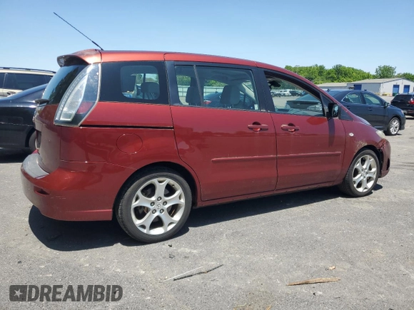 2009 Mazda 5 Grand Touring with VIN JM1CR293090348566, listed as a Copart auction lot 59270145 with 75,966 mi miles and Salvage title. Bid and sale history available at DreamBid. Image 3.