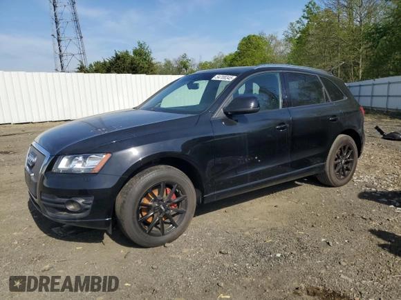 2011 Audi Q5 Premium with VIN WA1CFAFP4BA047433, listed as a Copart auction lot 54708345 with 124,623 mi miles and Clean title. Bid and sale history available at DreamBid. Image 1.