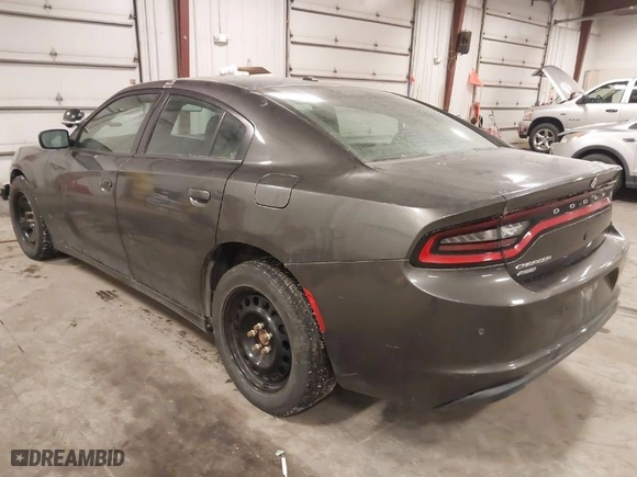 2019 Dodge Charger Police with VIN 2C3CDXKTXKH622738, listed as a IAAI auction lot 41645397 with 127,273 mi miles. Bid and sale history available at carsss.com. Image 3.