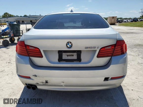 2014 BMW 5 Series 528i with VIN WBA5A5C58ED509788, listed as a Copart auction lot 52584705 with 170,679 mi miles and Salvage Title. Bid and sale history available at carsss.com. Image 6.