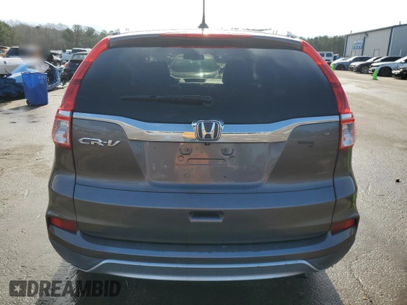 2015 Honda CR-V EX-L with VIN 2HKRM3H76FH525672, listed as a Copart auction lot 43263115 with 156,427 mi miles and Salvage Title. Bid and sale history available at carsss.com. Image 6.