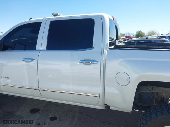 2017 Chevrolet Silverado 1500 LTZ with VIN 3GCUKSEJ1HG352553, listed as a IAAI auction lot 41852204 with 87,883 mi miles. Bid and sale history available at carsss.com. Image 14.