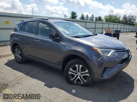 2017 Toyota RAV4 LE with VIN JTMBFREV4HJ162476, listed as a Copart auction lot 64961385 with 38,320 mi miles and Salvage title. Bid and sale history available at DreamBid. Image 4.