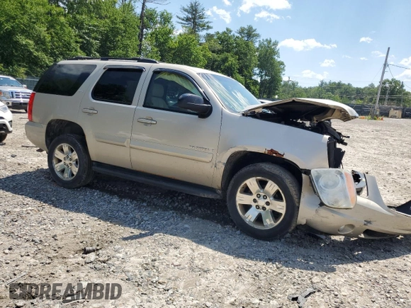 2008 GMC Yukon SLE w/3SB with VIN 1GKFK13098J129967, listed as a Copart auction lot 60289764 with 0 mi miles and Salvage Title. Bid and sale history available at carsss.com. Image 4.