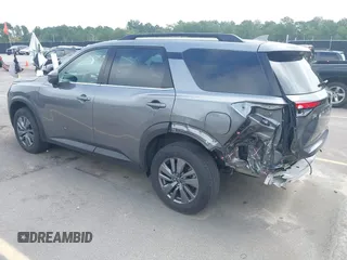 2025 Nissan Pathfinder SV with VIN 5N1DR3BC6SC205478, listed as a IAAI auction lot 42719067 with 26,744 mi miles and . Bid and sale history available at DreamBid. Image 3.