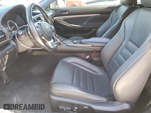 2016 Lexus RC 200t F Sport with VIN JTHHA5BC4G5000230, listed as a Copart auction lot 43856325 with 100,066 mi miles and Salvage title. Bid and sale history available at DreamBid. Image 7.