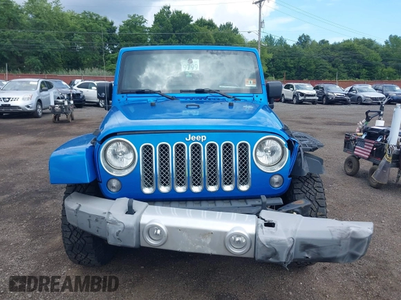 2015 Jeep Wrangler Unlimited Sahara with VIN 1C4BJWEG4FL677879, listed as a IAAI auction lot 42676097 with 85,821 mi miles and . Bid and sale history available at DreamBid. Image 17.