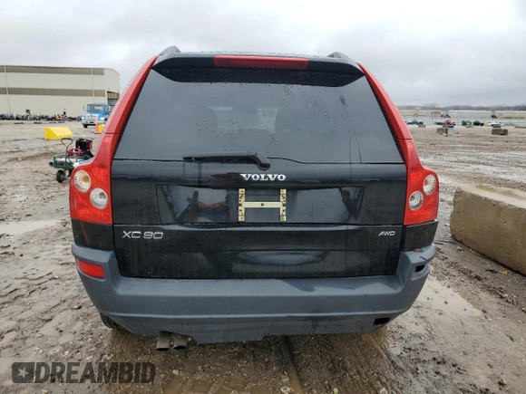 2005 Volvo XC90 with VIN YV1CZ592951210337, listed as a Copart auction lot 86804364 with 172,398 mi miles and Salvage Title. Bid and sale history available at carsss.com. Image 6.