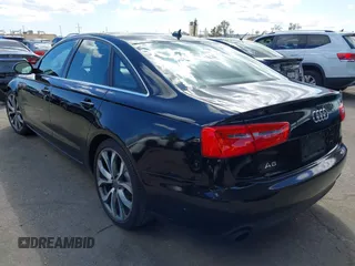 2014 Audi A6 2.0T Premium Plus with VIN WAUGFAFC7EN028549, listed as a IAAI auction lot 41948470 with 141,557 mi miles. Bid and sale history available at carsss.com. Image 3.