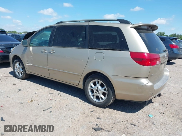 2005 Toyota Sienna XLE with VIN 5TDZA22C95S277287, listed as a IAAI auction lot 42253449 with 162,508 mi miles and . Bid and sale history available at DreamBid. Image 3.