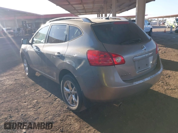 2009 Nissan Rogue S with VIN JN8AS58V69W443344, listed as a IAAI auction lot 41048622 with 189,996 mi miles. Bid and sale history available at carsss.com. Image 3.