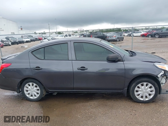 2015 Nissan Versa SV with VIN 3N1CN7AP8FL816679, listed as a IAAI auction lot 42081258 with 122,191 mi miles. Bid and sale history available at carsss.com. Image 13.