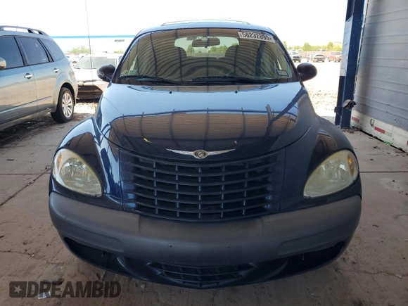 2001 Chrysler PT Cruiser with VIN 3C8FY4BB61T589728, listed as a Copart auction lot 58232895 with 65,646 mi miles and Clean title. Bid and sale history available at DreamBid. Image 5.