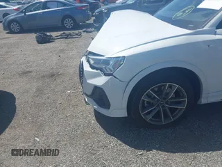 2023 Audi Q3 S line Premium Plus with VIN WA1EECF36P1151143, listed as a IAAI auction lot 42159895 with 15,885 mi miles and . Bid and sale history available at DreamBid. Image 6.