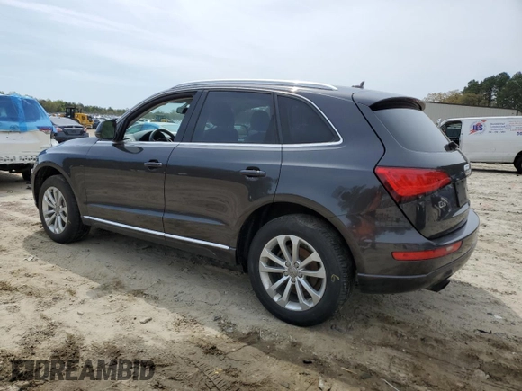 2014 Audi Q5 Premium Plus with VIN WA1LFAFP7EA125868, listed as a Copart auction lot 51979065 with 117,756 mi miles and Salvage title. Bid and sale history available at DreamBid. Image 2.