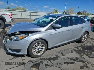 2017 Ford Focus SE with VIN 1FADP3F2XHL277097, listed as a Copart auction lot 53209825 with 100,384 mi miles and Salvage Title. Bid and sale history available at carsss.com. Image 1.