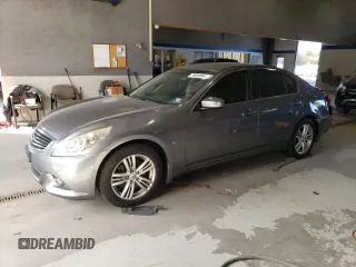 2015 Infiniti Q40 with VIN JN1CV6AP1FM500850, listed as a Copart auction lot 78844864 with 140,716 mi miles and Salvage Title. Bid and sale history available at carsss.com. Image 1.