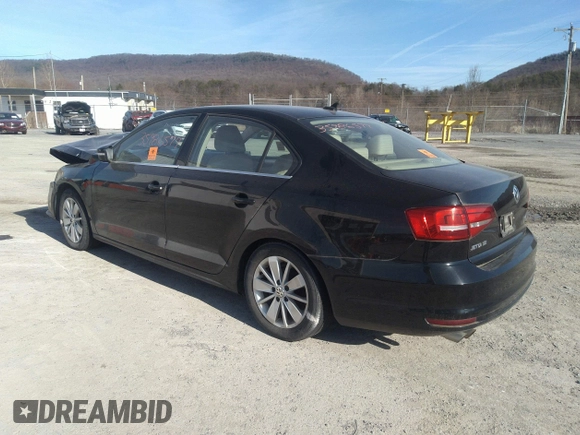 2015 Volkswagen Jetta Sedan 1.8T SE w/Connectivity with VIN 3VWD07AJ2FM255186, listed as a IAAI auction lot 35986577 with 7,853 mi miles. Bid and sale history available at carsss.com. Image 3.