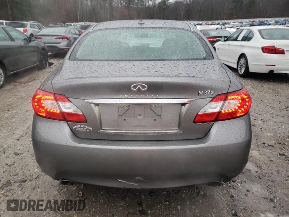 2012 Infiniti M37 with VIN JN1BY1AR4CM393537, listed as a Copart auction lot 83388334 with 141,986 mi miles and Clean Title. Bid and sale history available at carsss.com. Image 6.